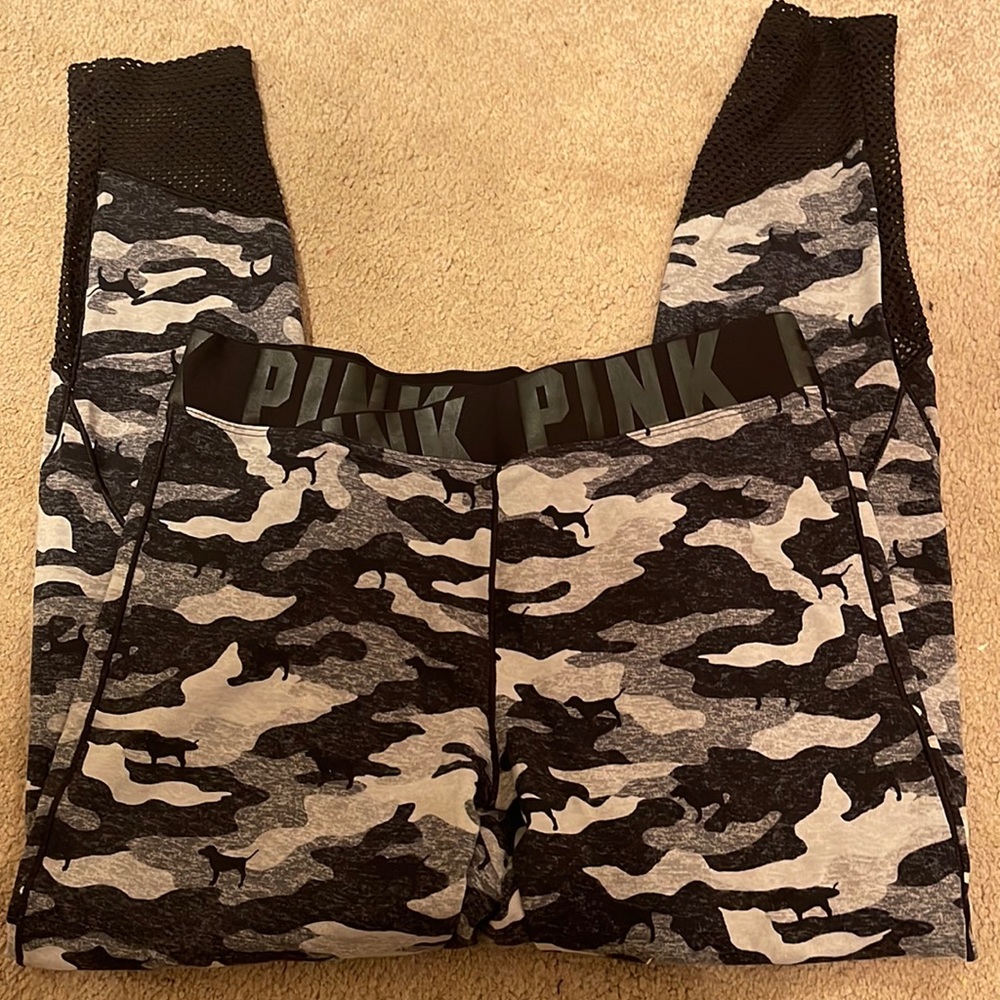 Pink work out pants